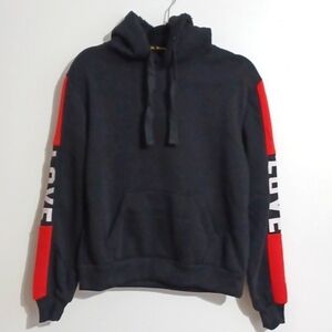 B FREE black pullover hoodie w/ drawstrings.  Hooded sweatshirt.  Large. NWT
